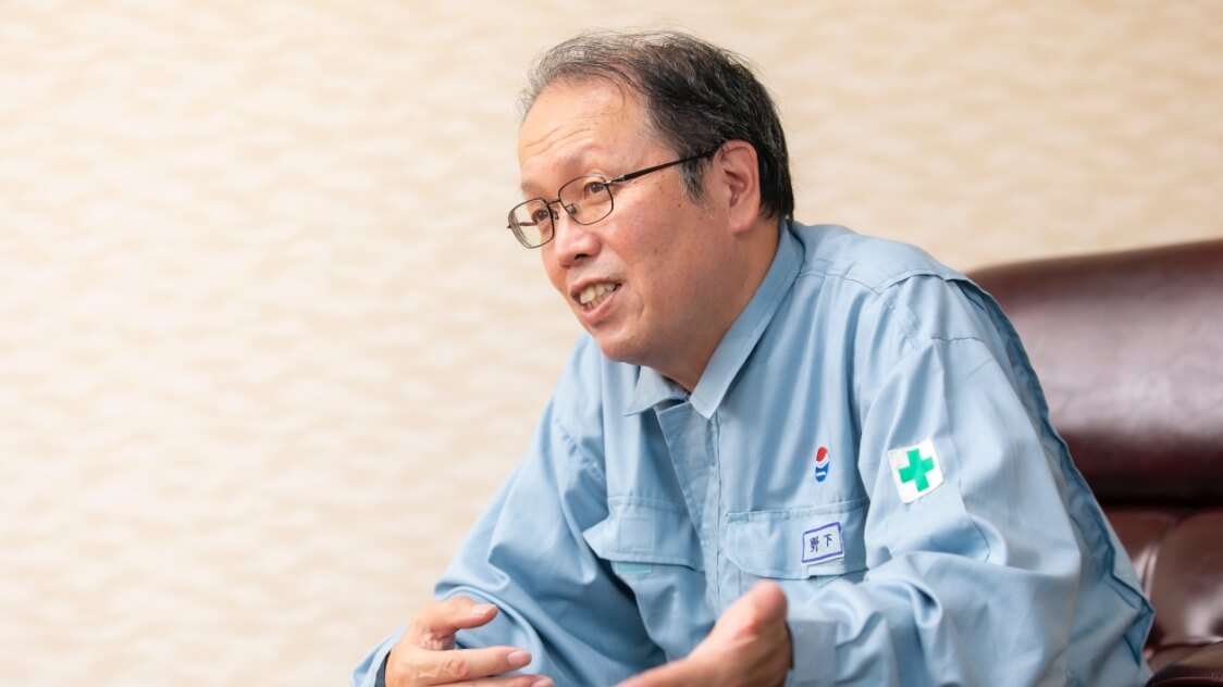 管理部 部長　野下 良孝氏